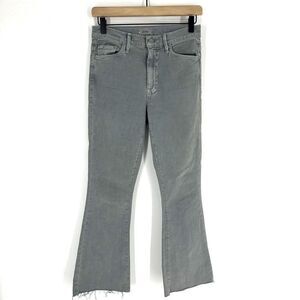 Mother Superior Jeans Size 26 Womens Gray Weekender Fray Chalk It Up Flare Denim